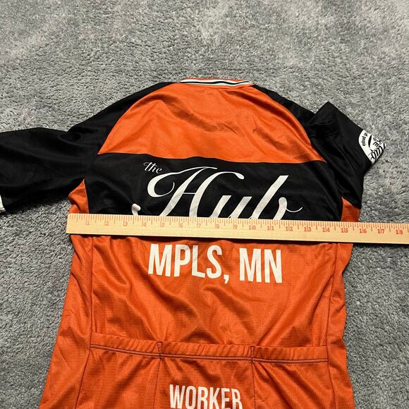 Podiumwear Cycle Jersey Shirt Mens Small Performance Cycling Pocket - Picture 3 of 5